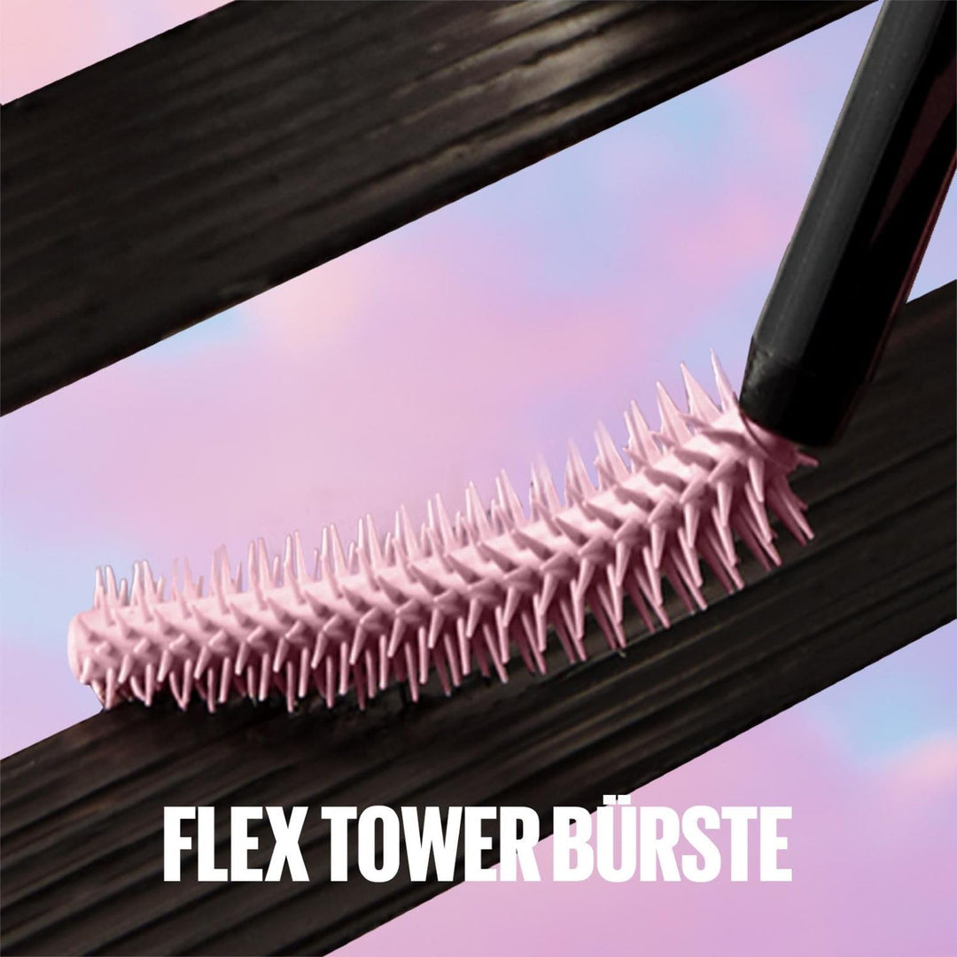 Maybelline New York Lash Sensational Sky High Mascara in Schwarz, Blau und Burgundy für lange Wimper