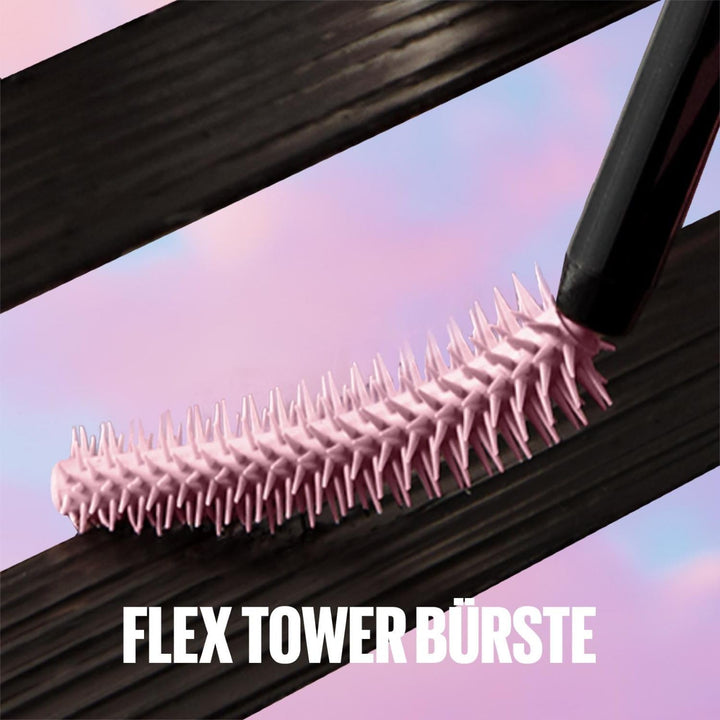Maybelline New York Lash Sensational Sky High Mascara in Schwarz, Blau und Burgundy für lange Wimper