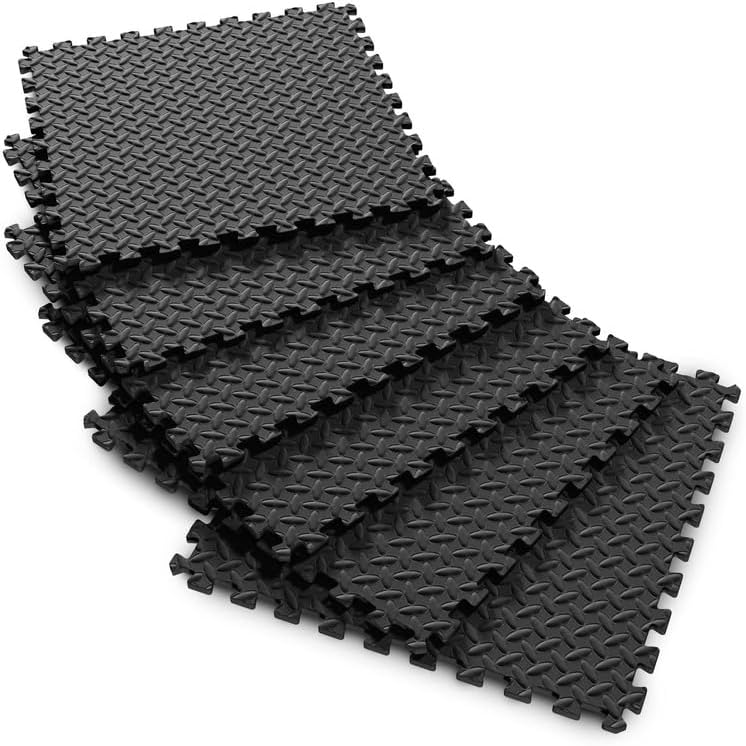 Tatami Puzzle Fitnessmatte für Fitnessstudios, Schutzmatte für den Boden, 16 Stück, 30 x 30 x 1,2 cm