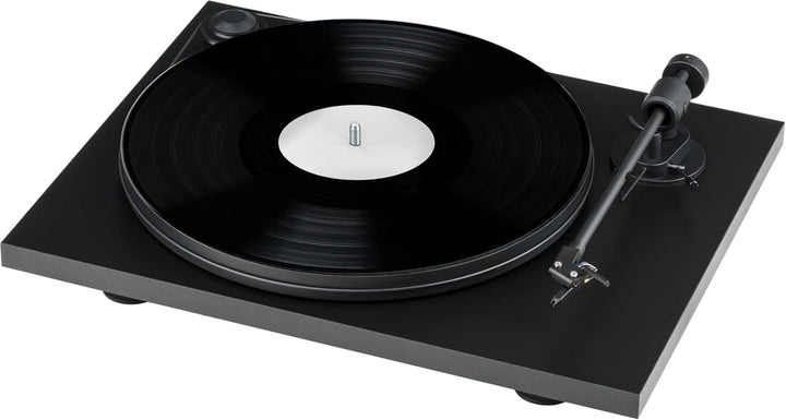 Pro-Ject Primary E, Audiophiler Plug&Play Plattenspieler (Schwarz), Schwarz