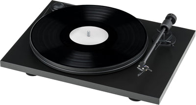 Pro-Ject Primary E, Audiophiler Plug&Play Plattenspieler (Schwarz), Schwarz