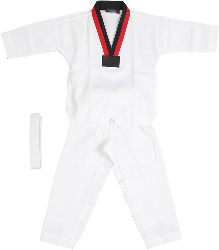 Taekwondo-Anzug, Elastischer Bund, rutschfest, Atmungsaktiv, Bequem, Taekwondo-Anzug für Zum Trainin