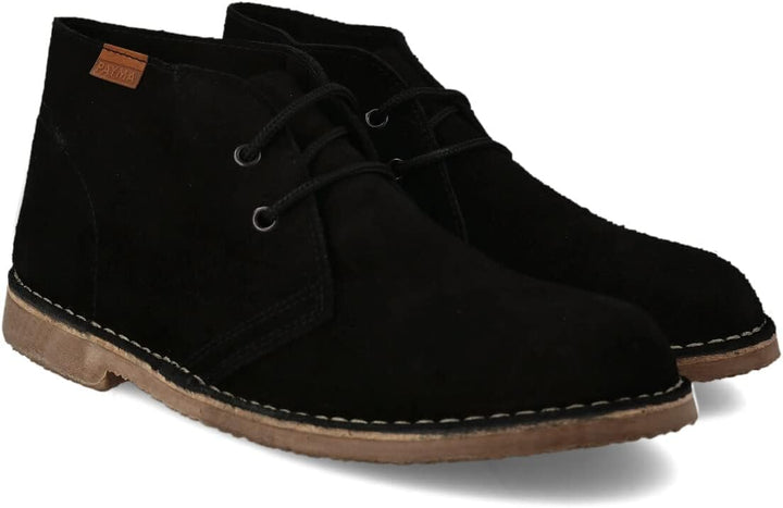 Safari Desert Boot aus WildLeder für Damen und Herren. Schuhe aus Spanien. Chukka Stiefeletten Schuh