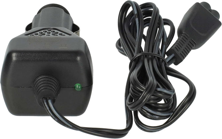 vhbw KFZ-Ladekabel kompatibel mit Kärcher EDI 4, OC 3 Eiskratzer, Druckreiniger - 12V Ladegerät Schw