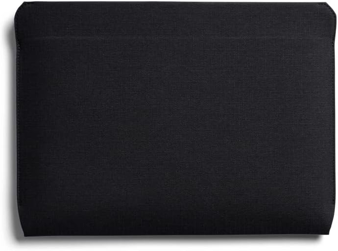 Bellroy Laptop Sleeve (14’’ Laptop, wasserabweisendes recyceltes Gewebe, Magnetverschluss) - Black S