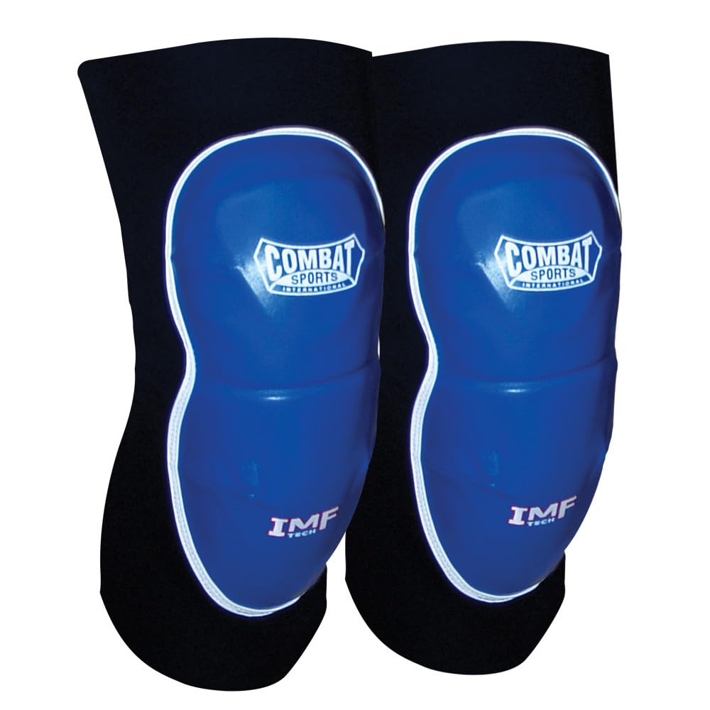 Combat Sports MMA Advanced Imf Tech Striking Ellenbogenschützer, Blau / Schwarz, Grösse L