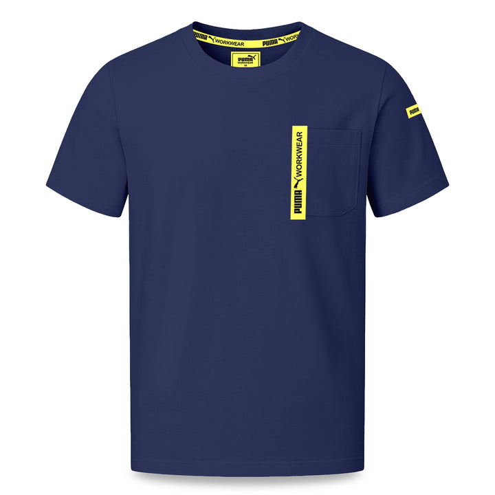 PUMA Workwear Advanced Kollektion - T-Shirts für Herren - Brusttasche und Utility Fach an der Schult