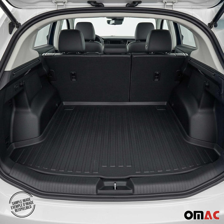 OMAC Kofferraumwanne Laderaumwanne kompatibel mit Dacia Sandero 3 2021-2026 Gummi TPE Schwarz