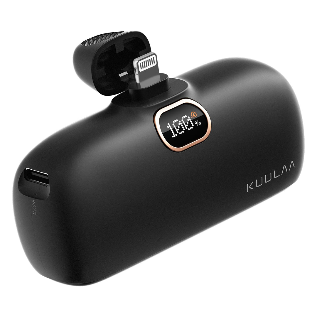 Kuulaa Power Bank 5000 mAh, PD 20W Powerbank Schnellladung,Tragbares Ladegerät, kompatibel mit iPhon