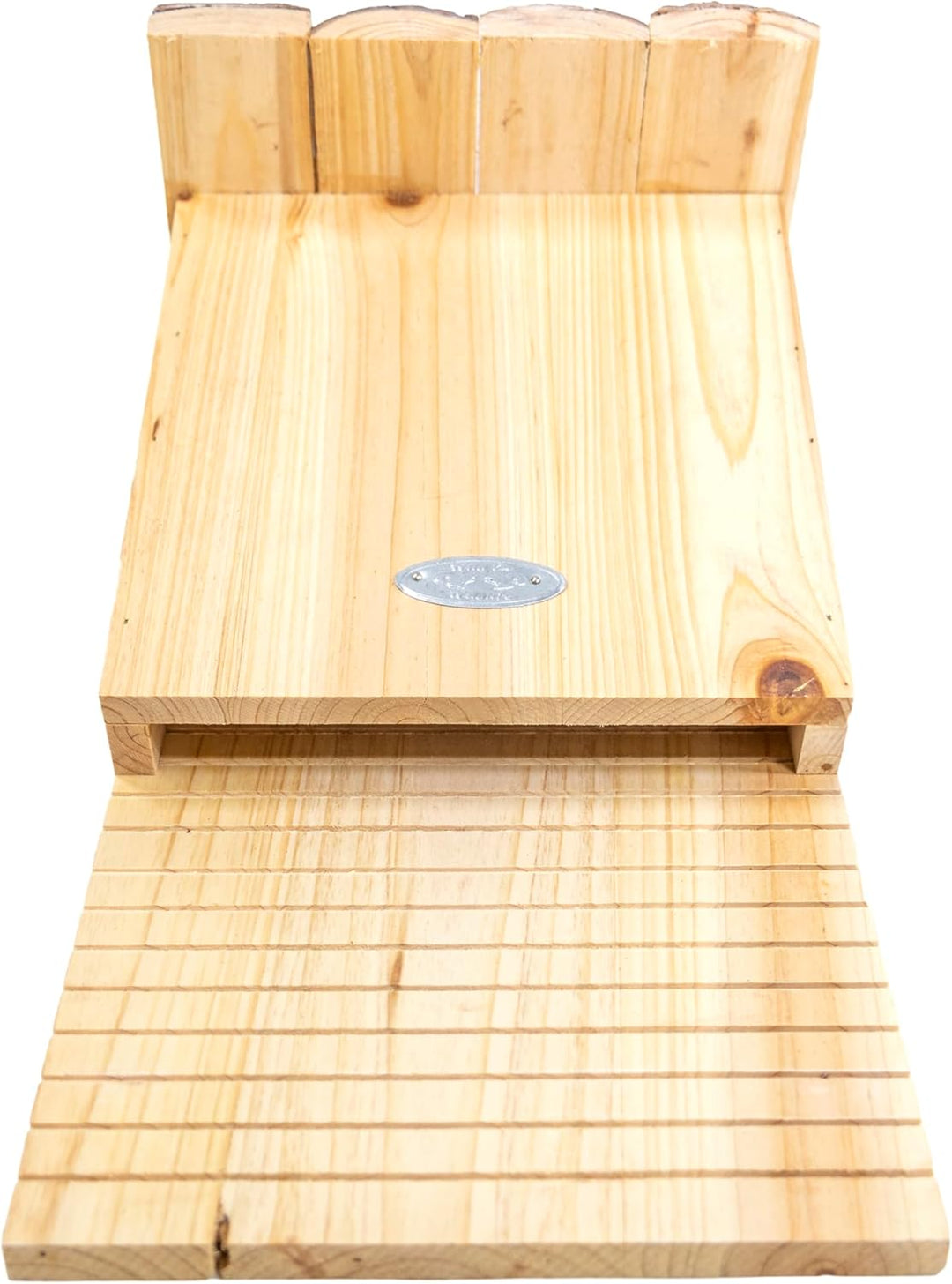 mgc24 Fledermauskasten - Flachkasten für Fledermäuse zum Aufhängen für Garten und Balkon, aus Holz w