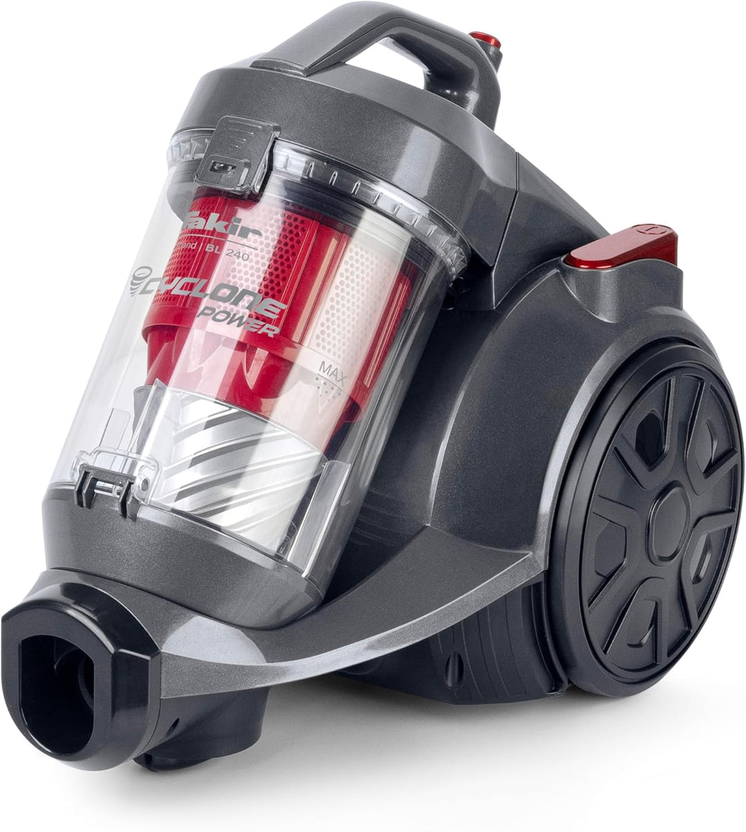 Fakir BL 240 Trend - Premium Staubsauger beutellos, Staubsauger HEPA 13, Langes Kabel und sehr stark