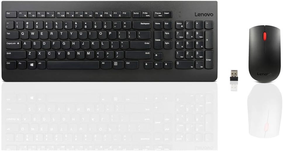 Lenovo 4X30M39497 Essential Wireless Tastatur (US) und Maus Set