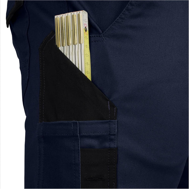 Leibwächter Kurzehose Short FLEXK Flex Line Kornblau-schwarz 42 Blau, 42 Blau
