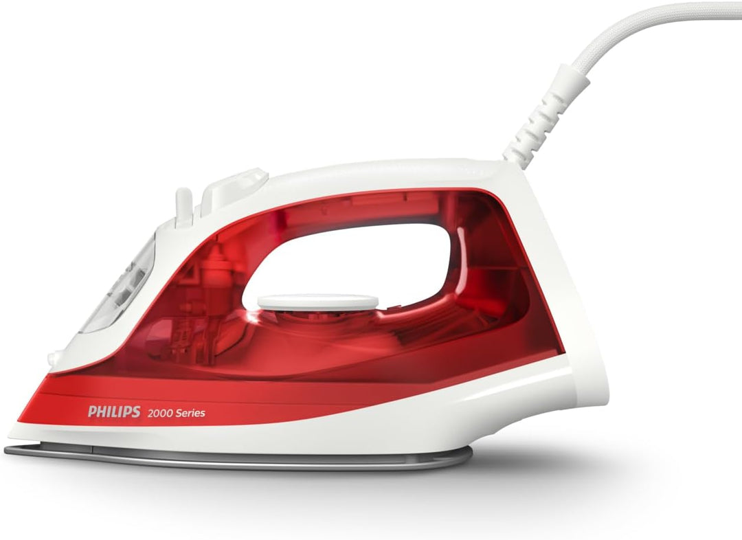 Philips - DST2010/40 Bügeleisen Serie 2000 - Dampfstrom 25 g/min - 2000 W - Rot