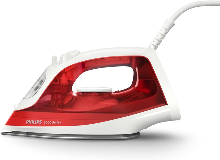 Philips - DST2010/40 Bügeleisen Serie 2000 - Dampfstrom 25 g/min - 2000 W - Rot