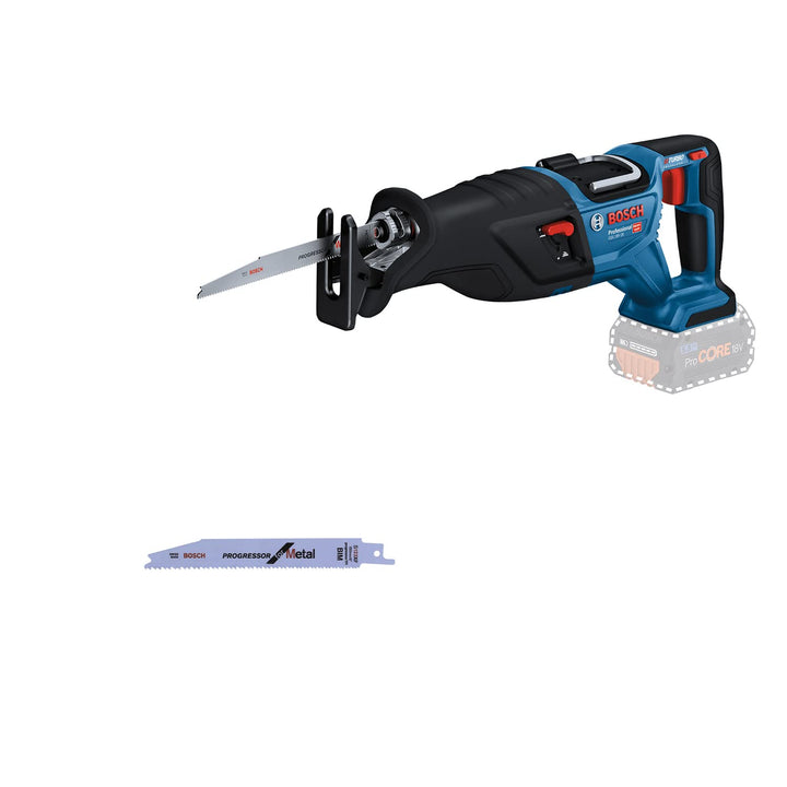 Bosch Professional BITURBO Akku-Säbelsäge GSA 18V-28 (Akkus und Ladegerät nicht enthalten, im Karton