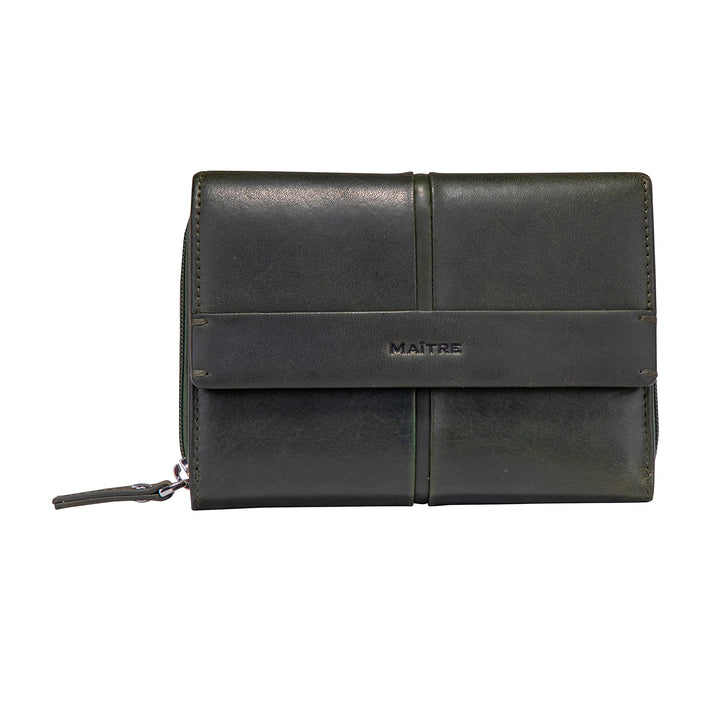 Maitre - Birkenfeld Dalene Purse SH8F Grün 12X10 Farbe:grün / Material:textile,leather, 12X10 Farbe: