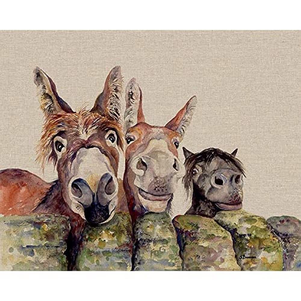Jane Bannon Leinwanddruck, Mehrfarbig, 40 x 50 cm