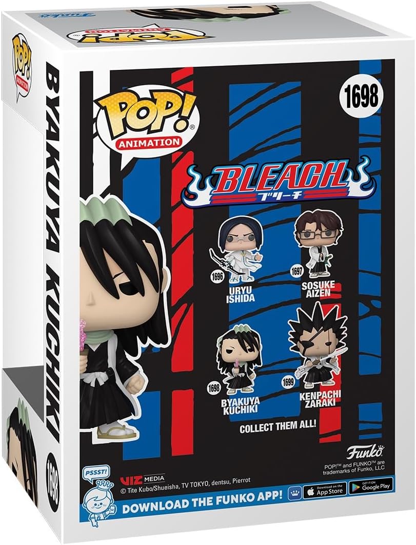 Funko POP! Animation: BLEACH - Byakuya Kuchiki - Bleach - Vinyl-Sammelfigur - Geschenkidee - Offizie