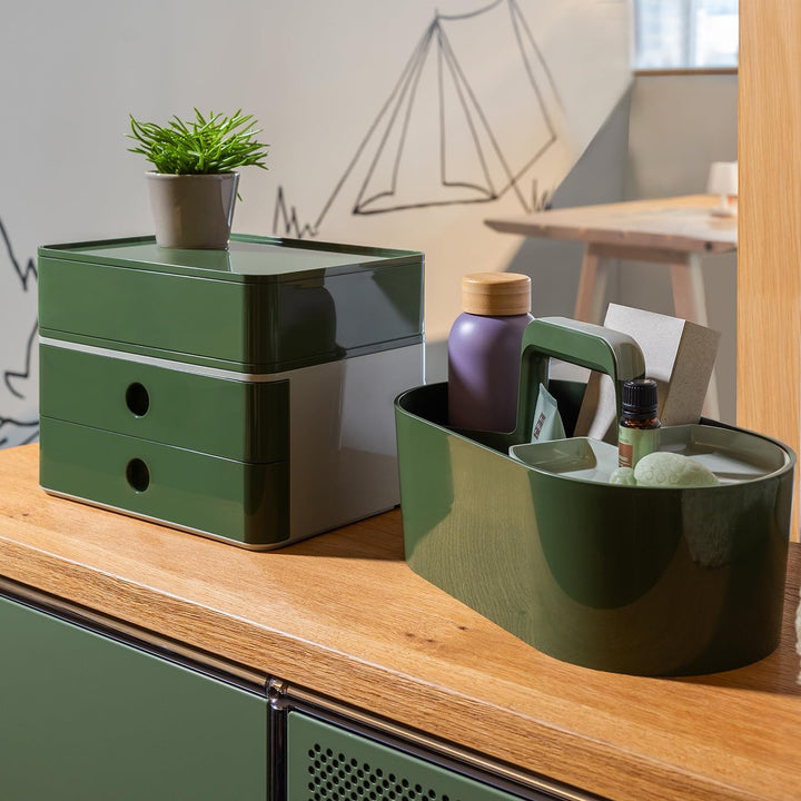HAN Schubladenbox Allison SMART-ORGANIZER Utensilienbox mit Innenschale und Deckel/Serviertablett, s