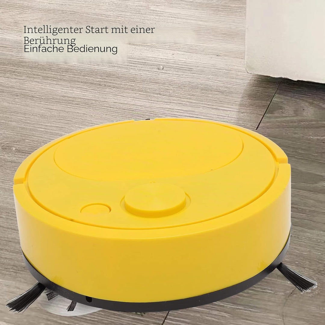 Roboter Staubsauger, USB Lade Mini Smart Kehrroboter, Wischroboter Staubsauger für Holzböden, Fliese