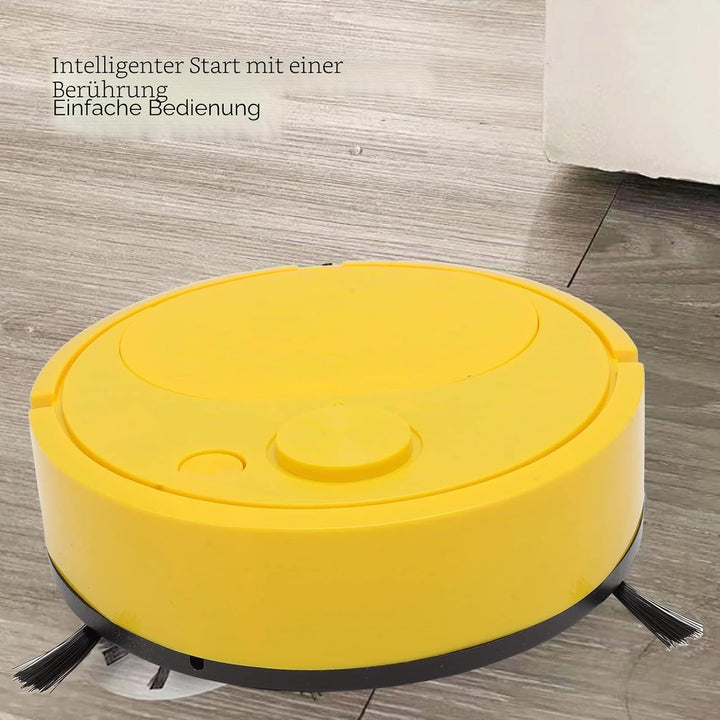Roboter Staubsauger, USB Lade Mini Smart Kehrroboter, Wischroboter Staubsauger für Holzböden, Fliese