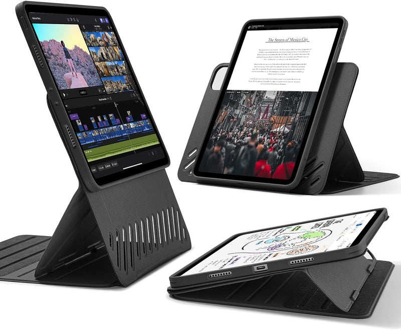 ESR für iPad Pro 12.9 Hülle 2022/2021, iPad Pro 12,9 Zoll Case, abnehmbare magnetische Abdeckung, Ve