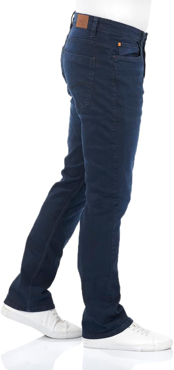 riverso Jeans Herren Stretch Bootcut RIVFalko Jeanshose Hose Denim Schwarz | Blau Grau 29 30 31 32 3