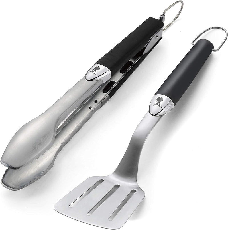 Weber 6645 Original Portable 2-Piece Stainless Steel Tool Set