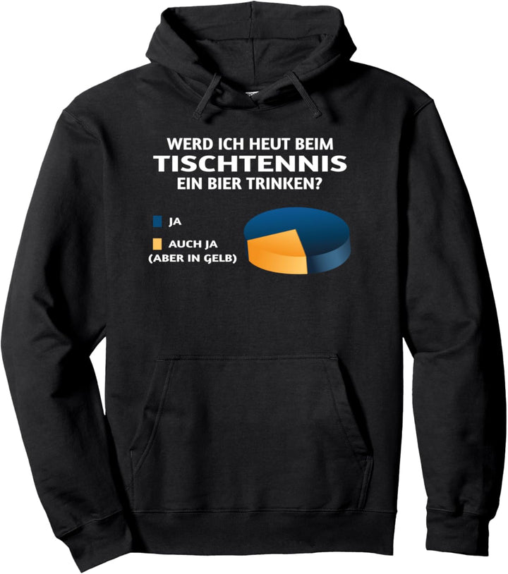 Tischtennis Zubehör Gadget für Ping Pong Set als Tischtennis Pullover Hoodie