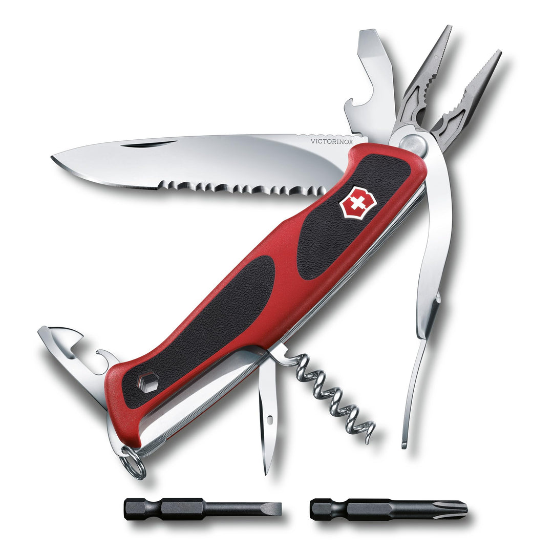 Victorinox, Schweizer Taschenmesser, Ranger 174 W, Multitool, 17 Funktionen, Kombi-Spitzzange , Mutt