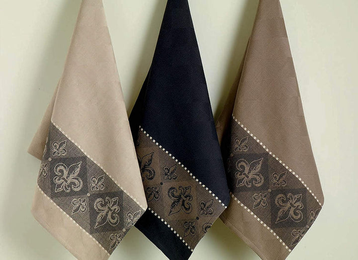 DII 100% Baumwolle, maschinenwaschbar, Everyday Kitchen Basic, Ultra saugstark, Jacquard Dekorative