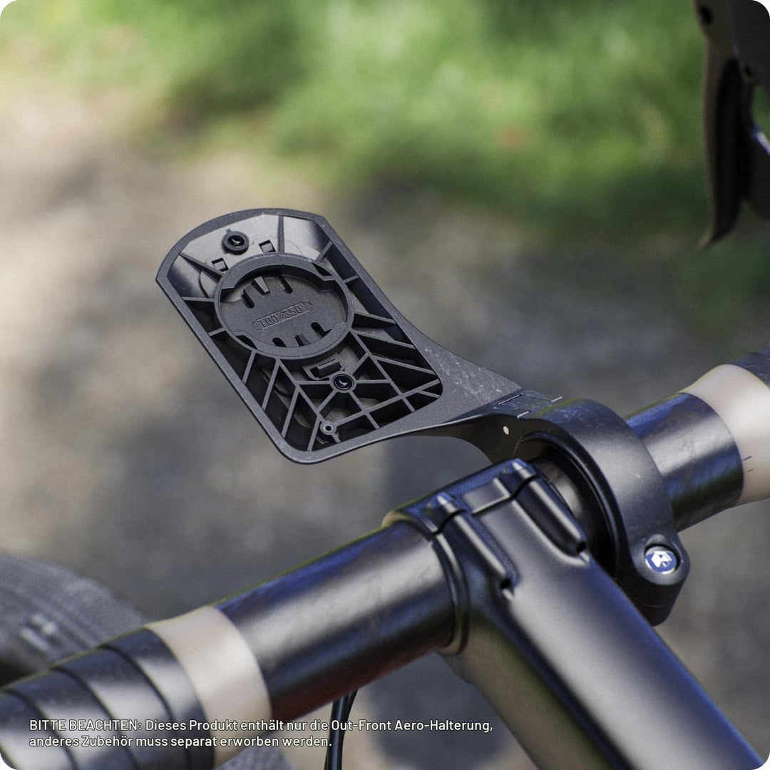 TUSITA Aero Out Front Halterung Kompatibel mit Wahoo ELEMNT ROAM V1 V2 GPS Fahrradcomputer