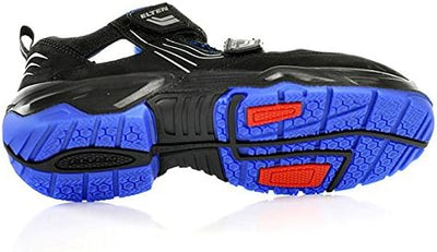 ELTEN Herren Elten Veiligheidsschoenen S1, heren, sportief, licht, zwart/blauw, stalen neu Sicherhei