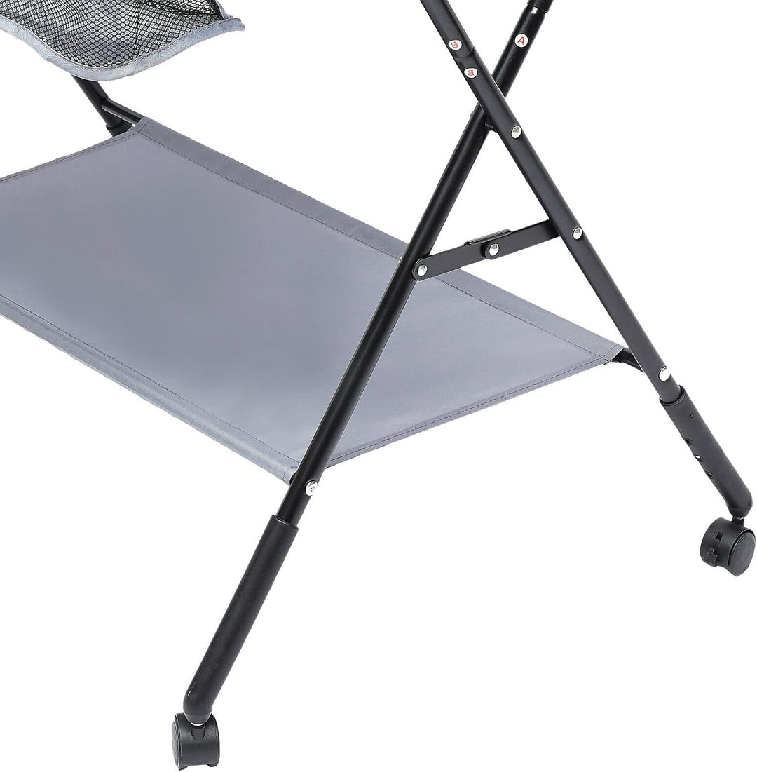 Baby Wickeltisch Changing Table, Kinder Mobiler Wickeltisch klappbarer mit herausnehmbarer Trennwand