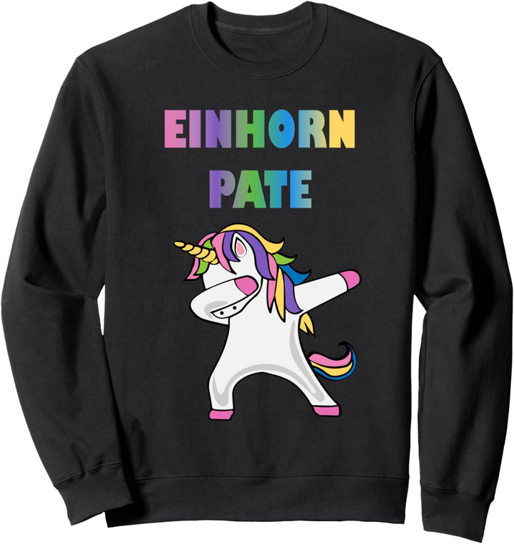 Einhorn Geschenk für Pate - Einhorn Pate Sweatshirt