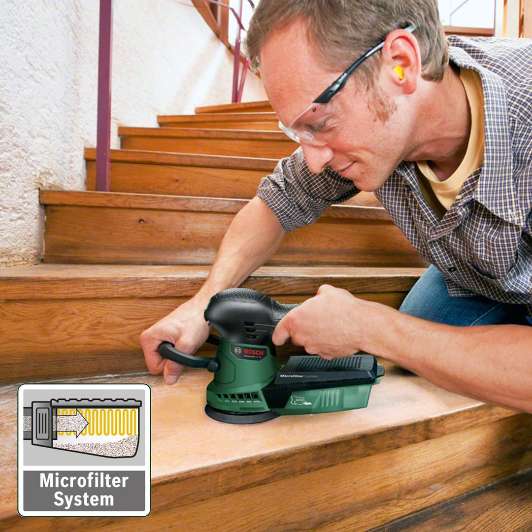 Bosch Akku Exzenterschleifer AdvancedOrbit 18 (ohne Akku, Schleifteller-Ø 125 mm, 18 Volt System, im