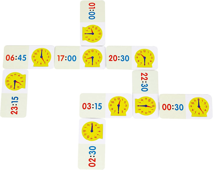 Learning Resources Uhrzeit-Domino