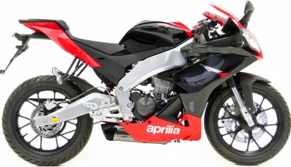 Endschalldämpfer LeoVince SLIP-ON SBK LV ONE EVO, Edelstahl, Carbon Kappe, mit Zulassung für Aprilia