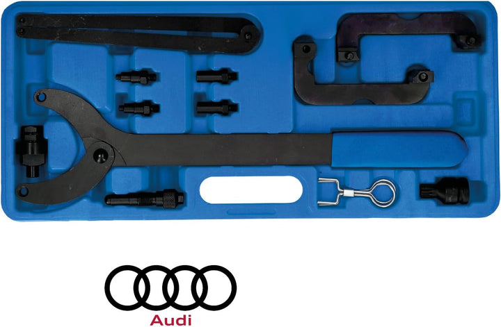 KS Tools BRILLIANT TOOLS Motor-Einstellwerkzeug-Satz für VAG 2.8, 3.0 FSI [Powered by ]