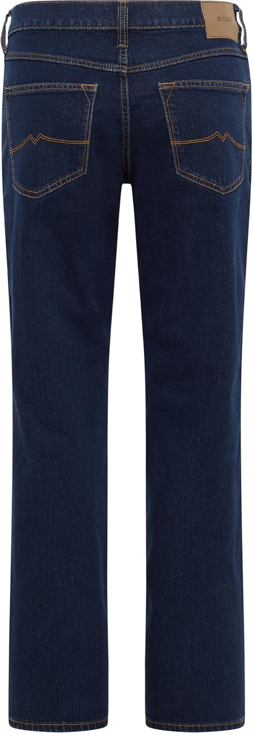MUSTANG Herren Jeans Big Sur Regular Fit Jeanshose Hose Denim Stretch Baumwolle Schwarz Blau Denim B