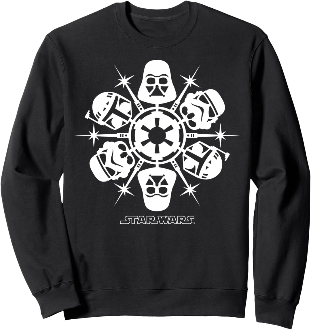 Star Wars Dark Side Snowflake Christmas Sweatshirt