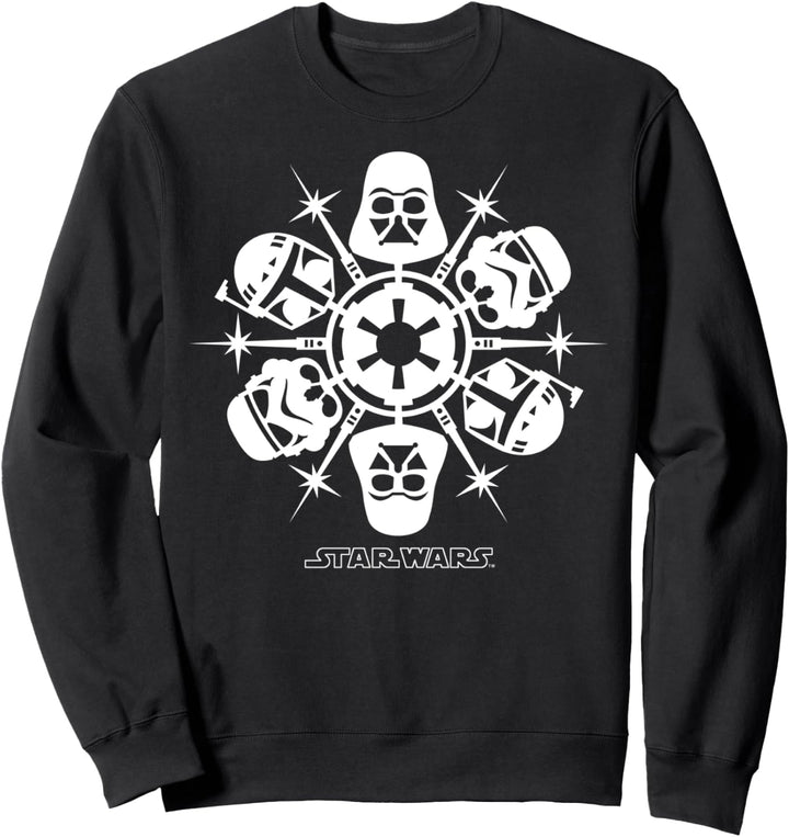 Star Wars Dark Side Snowflake Christmas Sweatshirt