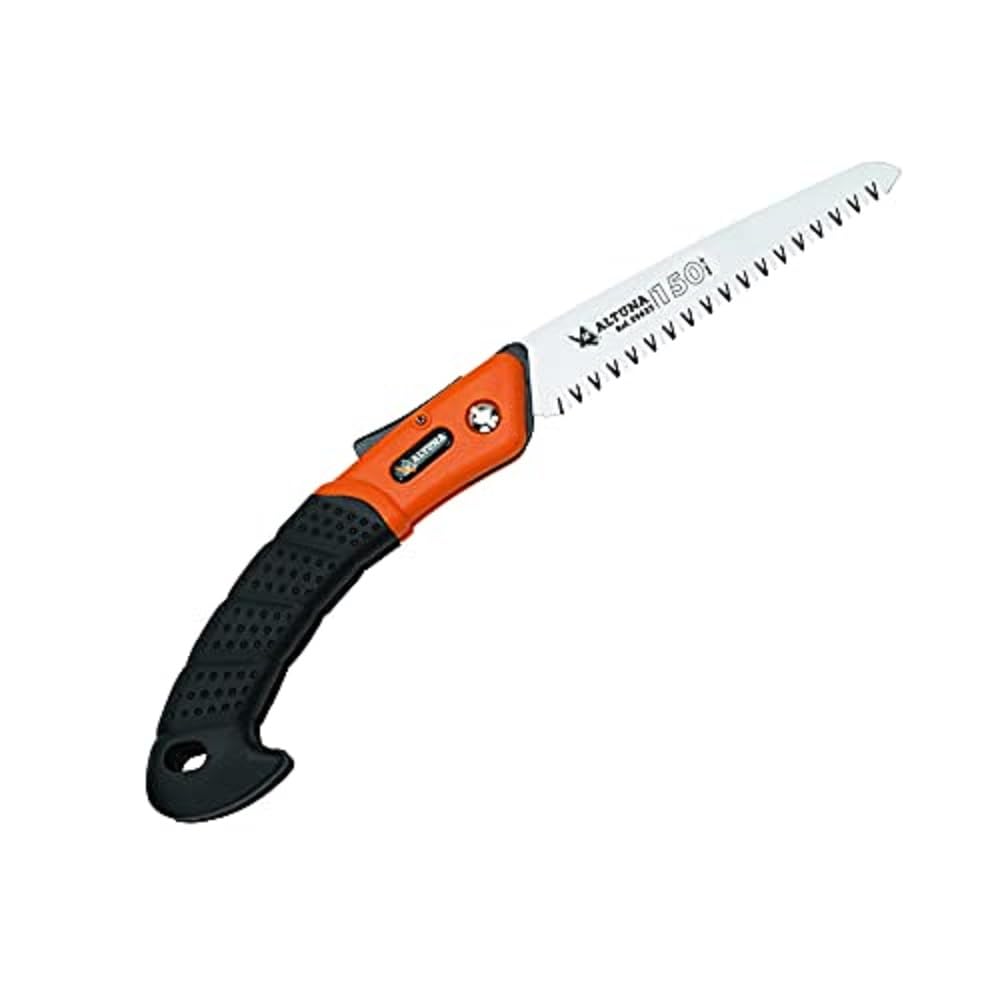 Altuna Folding Pruning Saw Blade, Serrated Japanese 6"/150mm, 6"/150mm