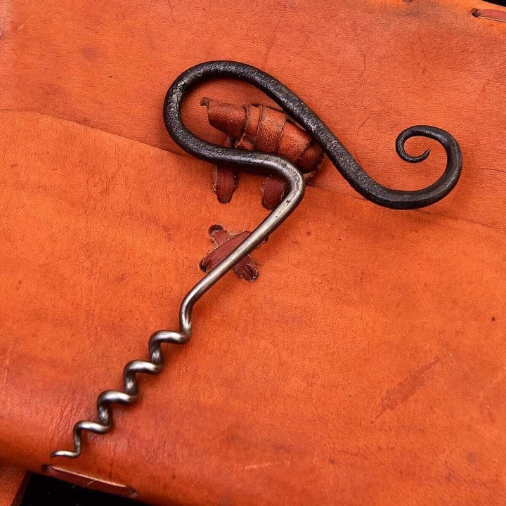 MAQSON Geschmiedeter Korkenzieher Mittelalter Stahl Eisen Wikinger 645EA