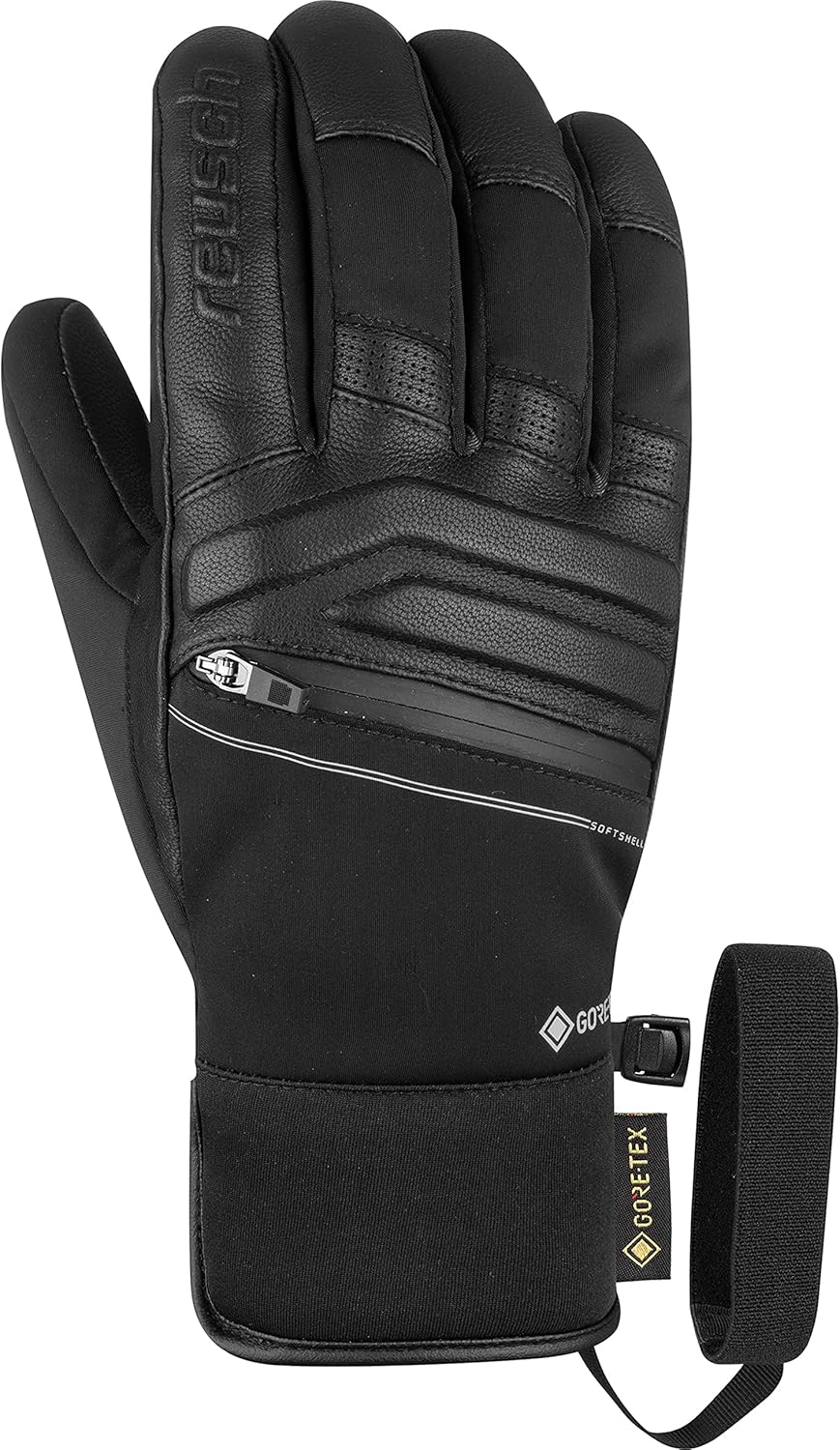 Reusch Herren Mercury Gore-tex Extra Warmer, Wasserdichter und Atmungsaktiver Skihandschuh, 9.5