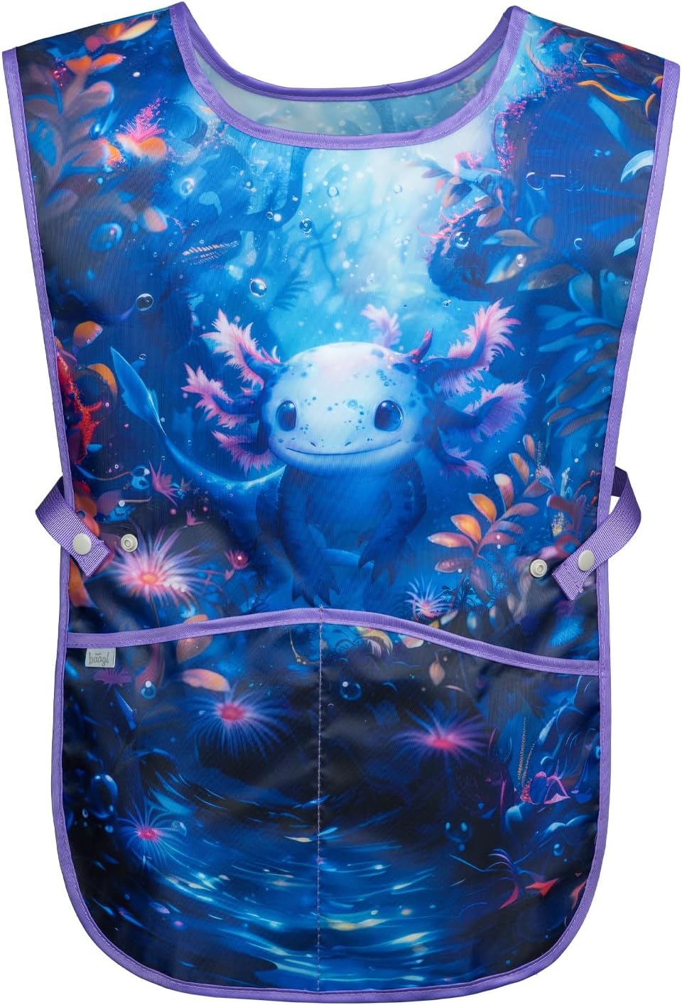 Baagl Schulranzen Mädchen Set 5 Teilig (Ergo Schultasche für 1. Klasse, Mäppchen, Turnbeutel, Schürz