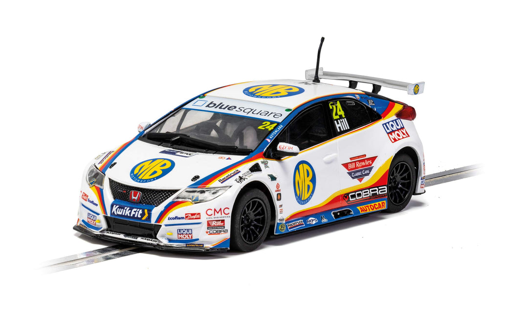 Scalextric C4210 Honda Civic Type-R NGTC - Jake Hill 2020, Weiss