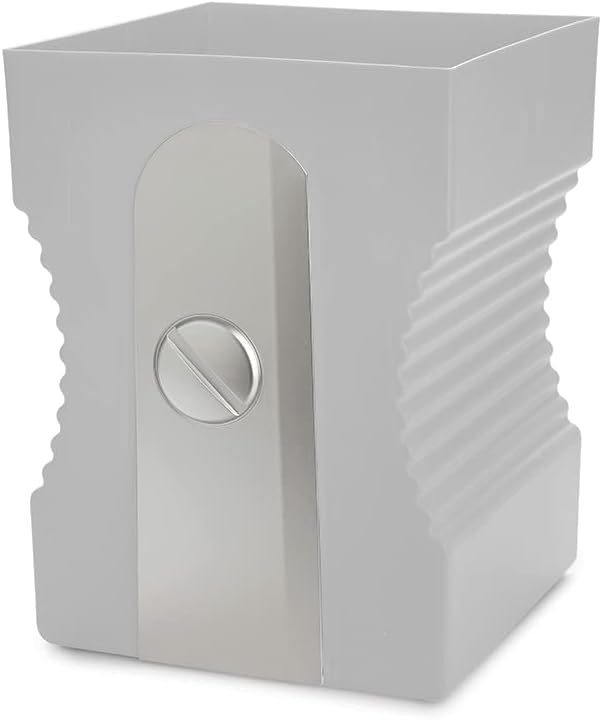 balvi Papierkorb Sharpener Farbe Grau In Form eines Bleistiftspitzers Kunststoff, Grau