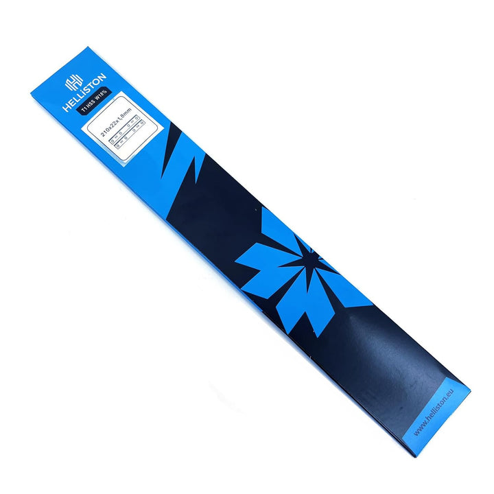 T1 W18% Hobelmesser für Parkside PADM A1 1250W, HSS Wolfram 18%, 210x22x1,8mm (1 Satz = 2 Hobelmesse